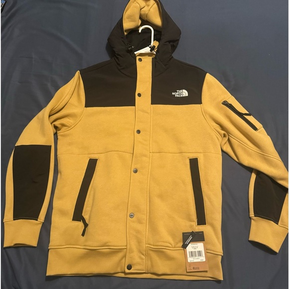 The North Face Men's Highrail Fleece Jacket Antelope Tan Men’s Size Large NWT - Picture 3 of 11